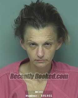 Booking photo from Montgomery County, Texas