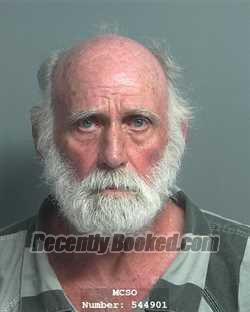 Booking photo from Montgomery County, Texas