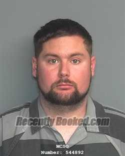 Booking photo from Montgomery County, Texas