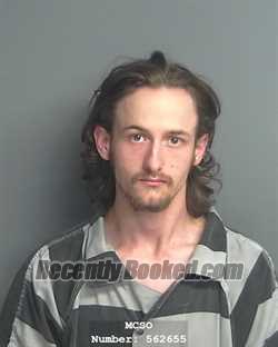 Booking photo from Montgomery County, Texas