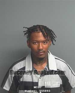 Booking photo from Montgomery County, Texas