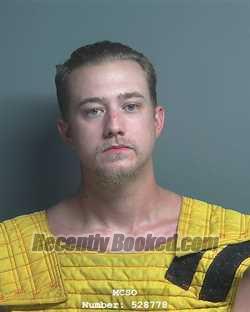 Booking photo from Montgomery County, Texas