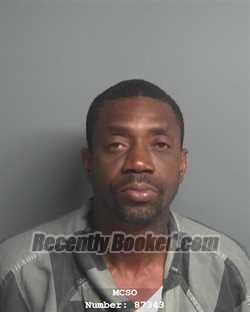 Booking photo from Montgomery County, Texas