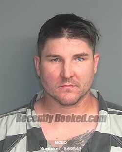 Booking photo from Montgomery County, Texas