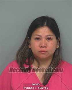 Booking photo from Montgomery County, Texas