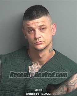 Booking photo from Montgomery County, Texas