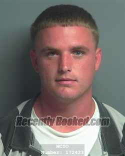 Booking photo from Montgomery County, Texas