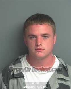 Booking photo from Montgomery County, Texas