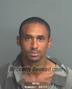 Booking photo from Montgomery County, Texas