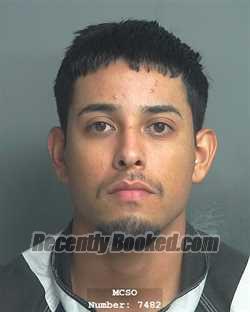 Booking photo from Montgomery County, Texas