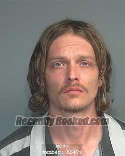Booking photo from Montgomery County, Texas