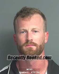 Booking photo from Montgomery County, Texas