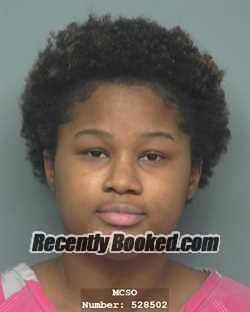 Booking photo from Montgomery County, Texas