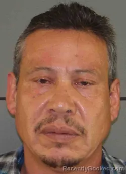 Mugshot of VICTOR ANTONIO MENDOZA booked in Moore County, Texas on March 17, 2026