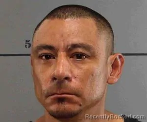 Mugshot of Alejandro Guadalupe Garcia booked in Moore County, Texas on August 28, 2026