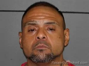 Mugshot of Arturo Adrian Martinez booked in Moore County, Texas on August 28, 2026