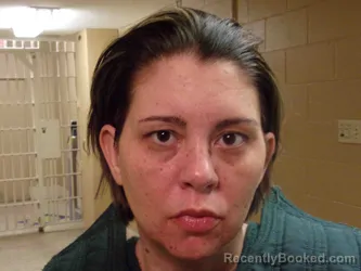 Mugshot of MCKAYLI VAY SANMIGUEL booked in Moore County, Texas on March 21, 2026