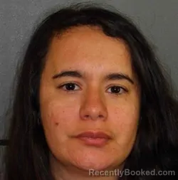 Mugshot of RUBY CRUZ RENTERIA booked in Moore County, Texas on July 11, 2026