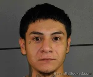 Mugshot of Abel Isaiah Castillo booked in Moore County, Texas on August 23, 2026