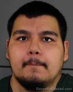 Mugshot of SAMUEL VAUGHN ALVAREZ booked in Moore County, Texas on March 31, 2026