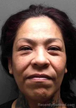 Mugshot of DIANA DOMINGUEZ booked in Moore County, Texas on May 13, 2026