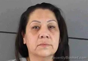Mugshot of Mayela Patton booked in Moore County, Texas on August 23, 2026