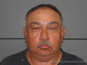 Mugshot of Frederick Clyde Pino booked in Moore County, Texas on August 26, 2026