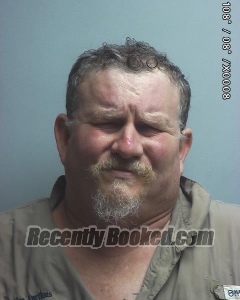 Booking photo from Nacogdoches County, Texas