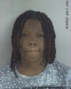 Mugshot of MAKENZIE OLIVIA ROBINSON booked in Nacogdoches County, Texas on April 14, 2026