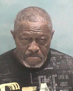 Mugshot of LARRY DONELL RUSK booked in Nacogdoches County, Texas on April 16, 2026