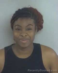 Mugshot of SANIA JANHA WESTLEY booked in Nacogdoches County, Texas on April 20, 2026