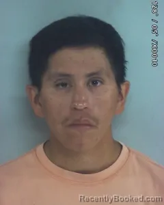 Mugshot of MARCO ANTONIO JR CUARENTA booked in Nacogdoches County, Texas on April 23, 2026
