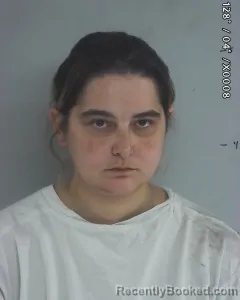 Mugshot of CHEYENNE CARLENE COX booked in Nacogdoches County, Texas on April 24, 2026