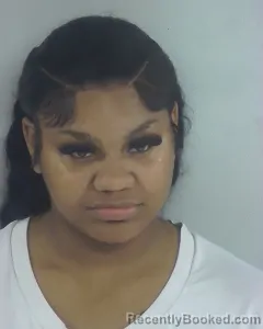 Mugshot of TKEYAH MIATA ROCHELLE BLACK booked in Nacogdoches County, Texas on April 25, 2026