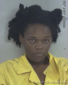 Mugshot of SHANIYA JOHNSON booked in Nacogdoches County, Texas on April 30, 2026