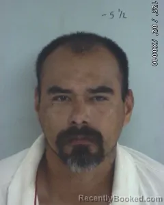 Mugshot of MARCOS PINA booked in Nacogdoches County, Texas on May 9, 2026