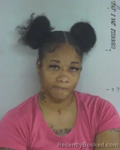 Mugshot of KALIESHA DONZHANE ANTHONY booked in Nacogdoches County, Texas on May 27, 2026
