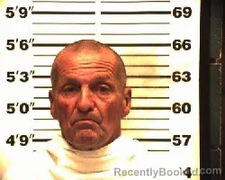 Mugshot of ARTHUR LYNN HODGE booked in Navarro County, Texas on April 24, 2026