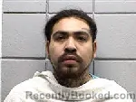 Mugshot of Sergio Flores booked in Navarro County, Texas on September 9, 2026