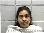 Mugshot of Claudia Itzel Camargo booked in Navarro County, Texas on September 18, 2026