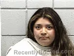 Mugshot of Kayla Crystal Moreno booked in Navarro County, Texas on September 18, 2026
