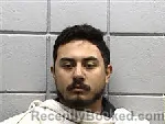 Mugshot of Armando Alvarado booked in Navarro County, Texas on October 25, 2026