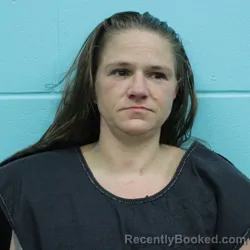 Mugshot of MICHELLE LEEANN LEDBETTER booked in Nolan County, Texas on April 3, 2026