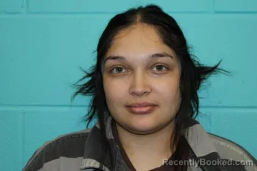Mugshot of KAEBRYN RENEE MARTINEZ booked in Nolan County, Texas on July 13, 2026