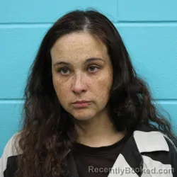 Mugshot of KAITLIN VERONIKA DIAZ booked in Nolan County, Texas on August 2, 2026