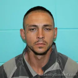 Mugshot of Alec Dakota Trotter booked in Nolan County, Texas on August 14, 2026