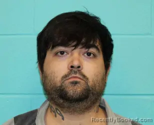 Mugshot of Braxton Lee Kenney booked in Nolan County, Texas on August 24, 2026