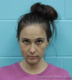 Mugshot of Kaitlin Veronika Diaz booked in Nolan County, Texas on August 27, 2026