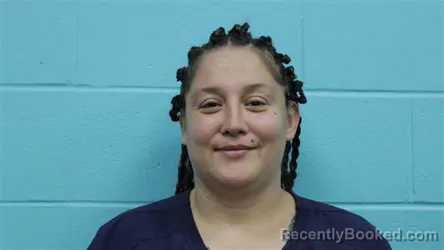 Mugshot of Tina Marie Dye booked in Nolan County, Texas on August 27, 2026