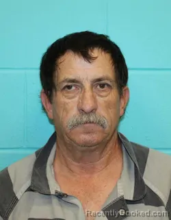 Mugshot of Trelbus Edwin Hail booked in Nolan County, Texas on August 27, 2026
